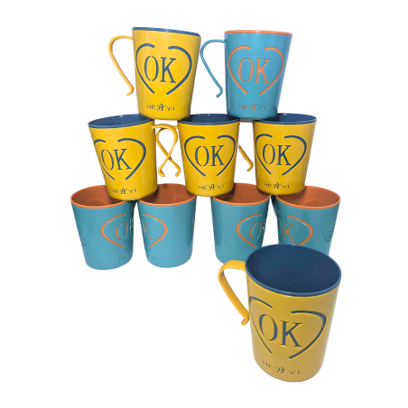 Lot de 10 Gobelets en plastique Idriss