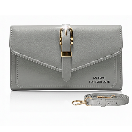 Pochette Rosalie Gris