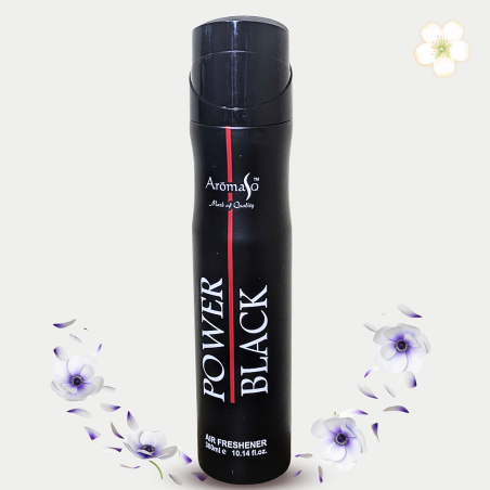 Parfum de chambre Aromaso POWER BLACK 300ML