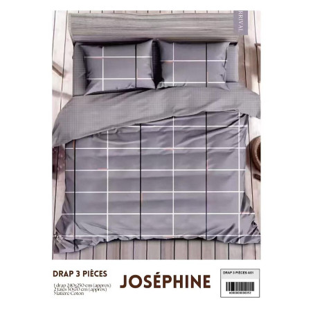 DRAP 3 PIÈCES Joséphine A51