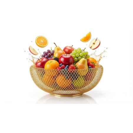 Panier à fruits Doré Camille