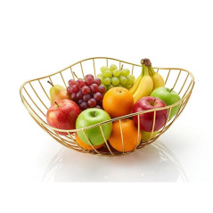 Panier à fruits Doré Design