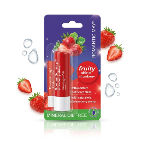 Lip balm Romantic May Shine Strawberry