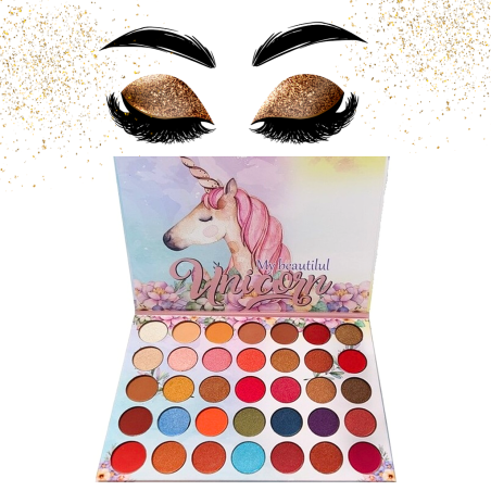 Fards à paupières My Beautiful Unicorn 35 couleurs