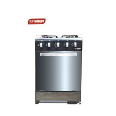 CUISINIERE SMART TECHNOLOGY 4 FEUX 50X50 A GAZ GRIS STC5050B