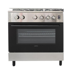 CUISINIERE TECHNOLUX 5 FEUX 80X60 A GAZ INOX TEC80 CUISINIERE TECHNOLUX 5 FEUX 80X60 A GAZ INOX TEC80