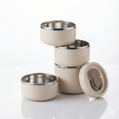 Ensemble 4 bols lunch box