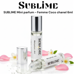 SUBLIME Mini parfum - Femme Coco chanel 6ml