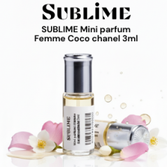 SUBLIME Mini parfum - Femme Coco chanel 3ml