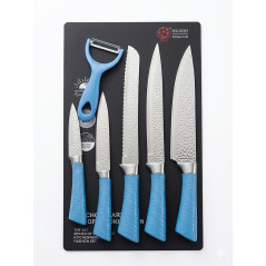 Paquet de 6 piéces COUTEAU DE CUISINE