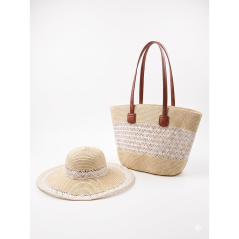 Sac été avec chapeau