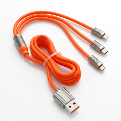 Cable Ultra Rapide Universel 120w  3 ports separés