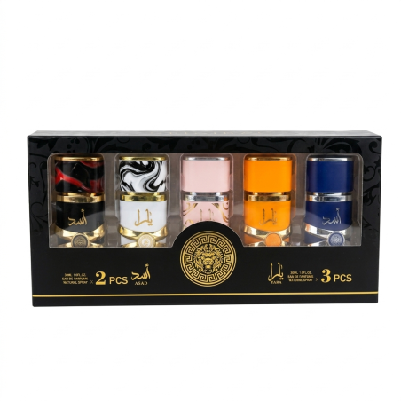 Coffret PARFUM 5 Yara de 30ML
