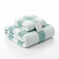 Lot de 2 serviettes 35X75 et 70X140 N°4