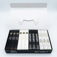 Paquet 24 parfums Black pure-Jaedar-Lacoste-Yara blanc