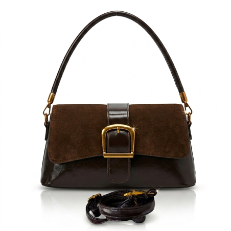 Sacoche prestige 3 - Marron Foncé