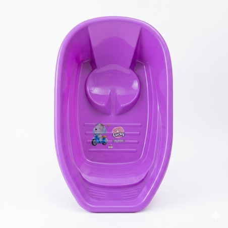 Baignoire en plastique mauve pour enfant