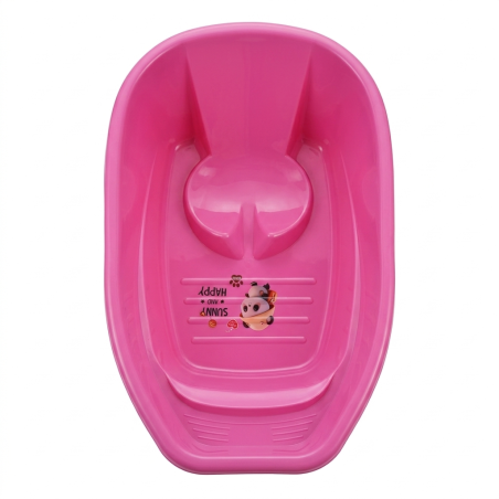 Baignoire en plastique rose pour enfant
