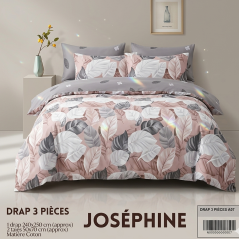DRAP 3 PIÈCES JOSÉPHINE AA07 DRAP 3 PIÈCES JOSÉPHINE AA07