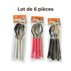 Cuillère – Lot de 6 pièces - Grand Modèle