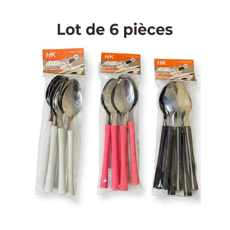 Cuillère – Lot de 6 pièces - Grand Modèle