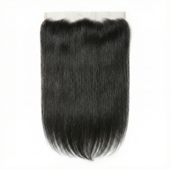 Lace frontale Vietnamien Raide longueur 16