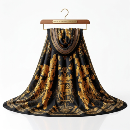 Foulard en soie 1m87 x 90 N°4