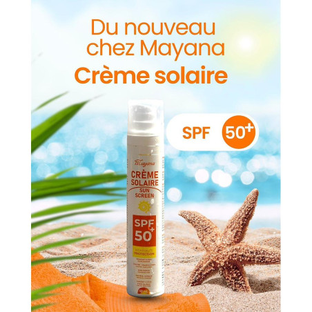 Crème solaire visage et corps Mayana 50ML