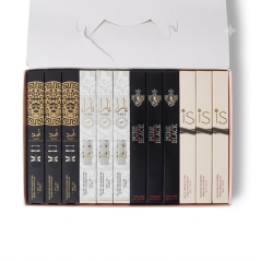 Paquet 24 parfums Asad -Yara blanc- Pure black- Is