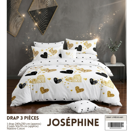 DRAP 3 PIÈCES JOSÉPHINE AA01