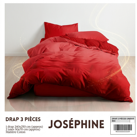 DRAP 3 PIÈCES UNIQUE JOSÉPHINE BB04