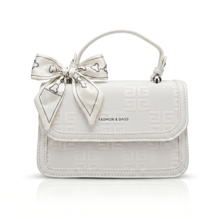 Sacoche prestige 2 - Blanc crème