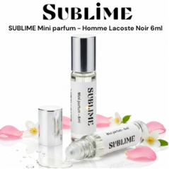 SUBLIME Mini parfum - Homme Lacoste Noir 6ml