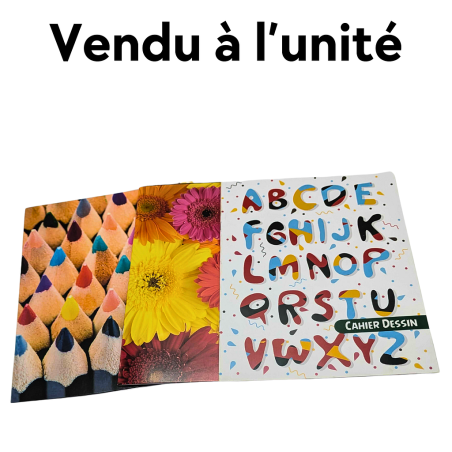 Cahier dessin petit format 16 pages