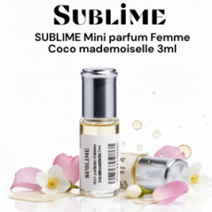 SUBLIME Mini parfum- Femme Coco mademoiselle 3ml